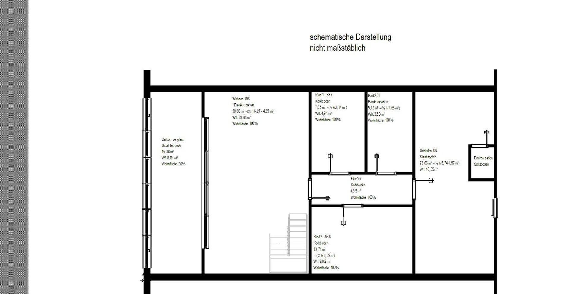 Grundriss Obergeschoss