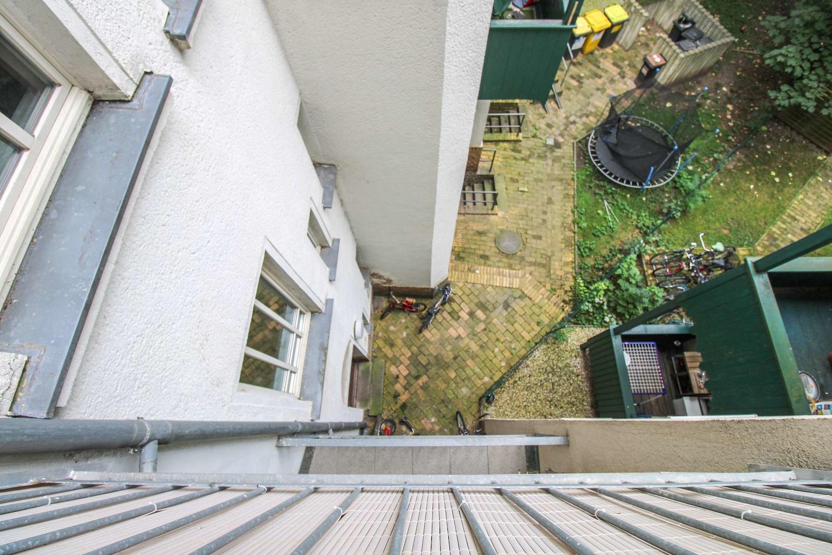 Ausblick Balkon