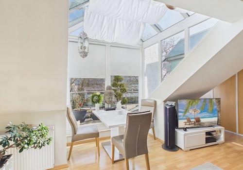 Architektenwohnung- Esszimmer