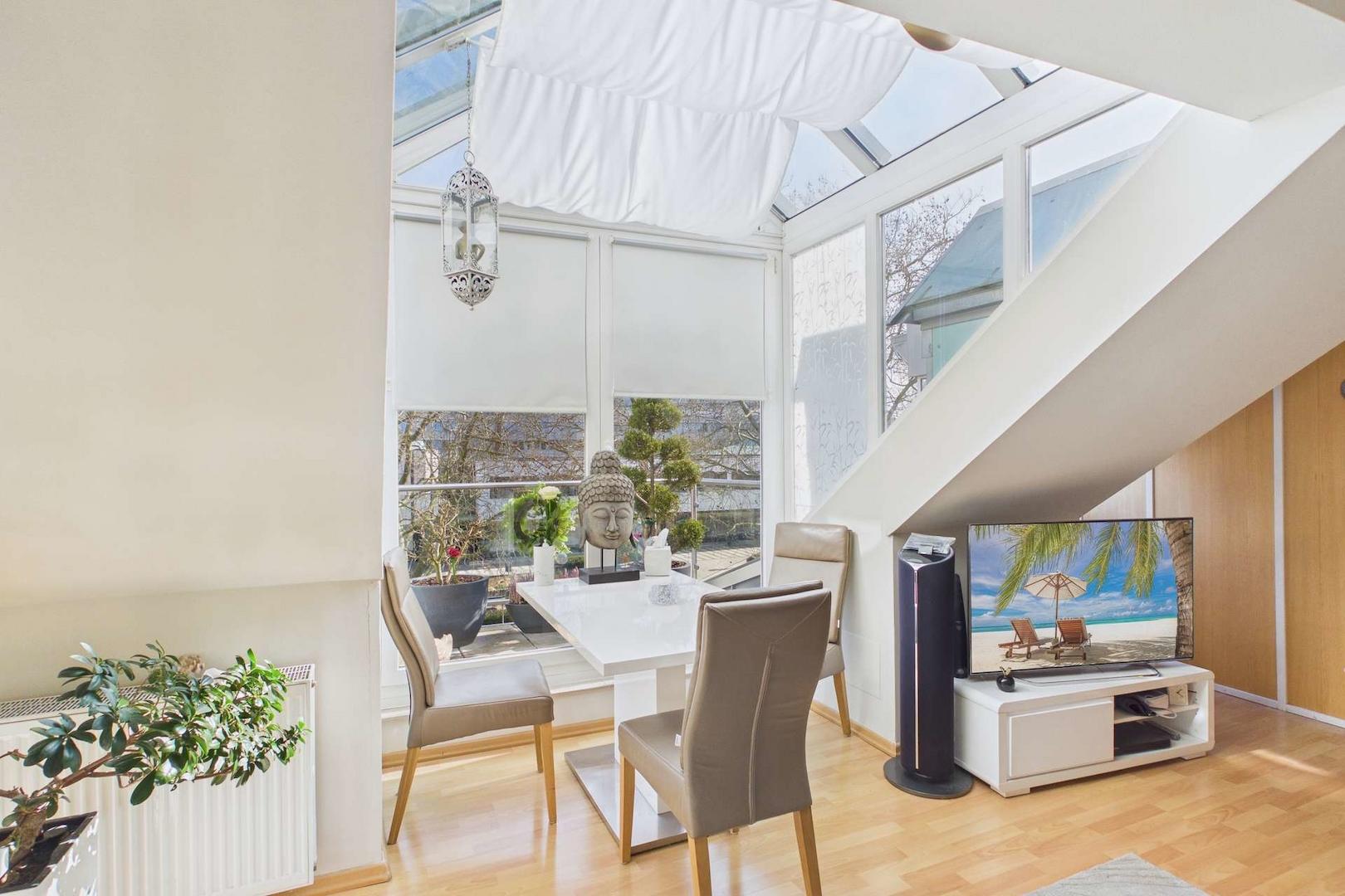 Architektenwohnung- Esszimmer