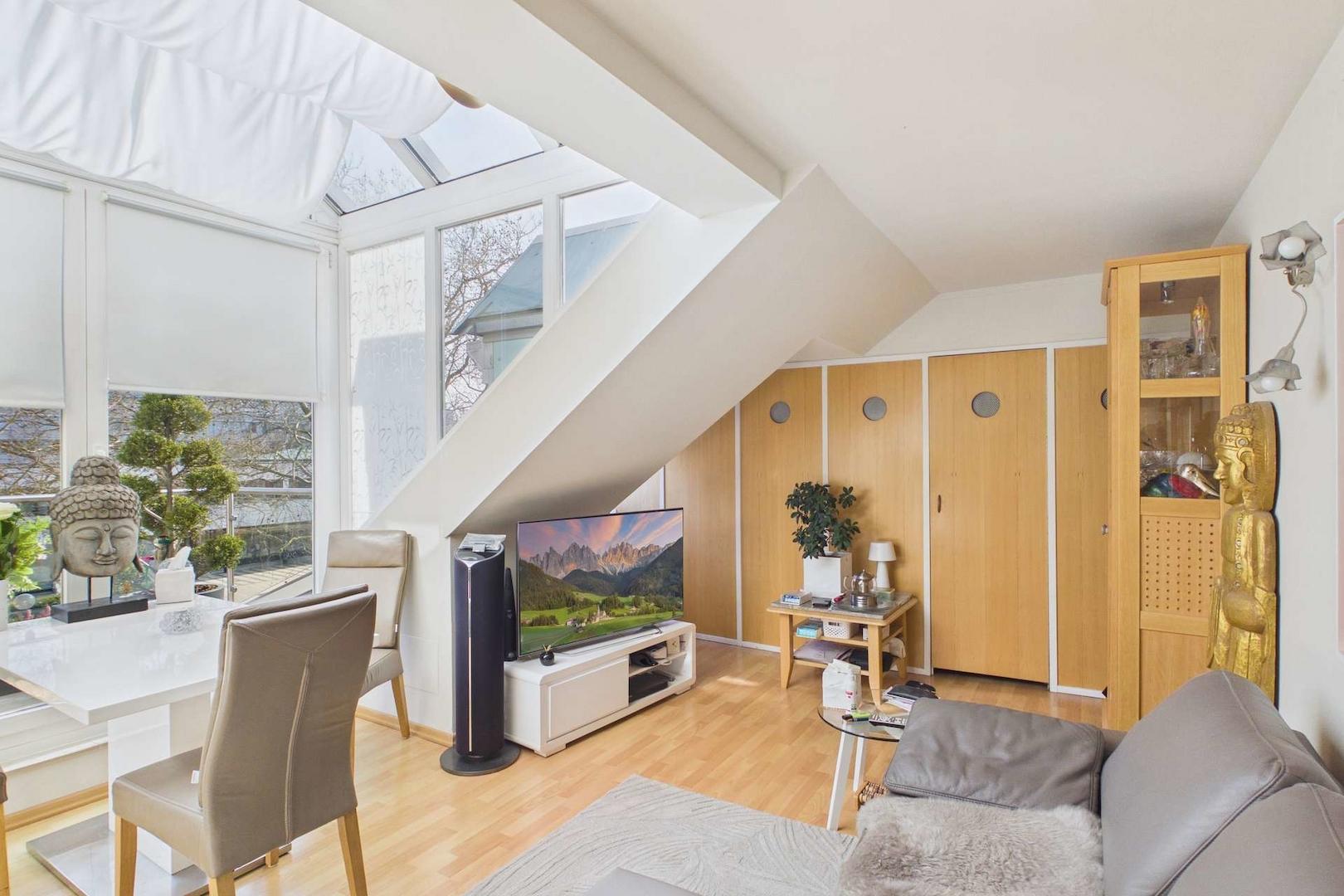 Architektenwohnung- Esszimmer