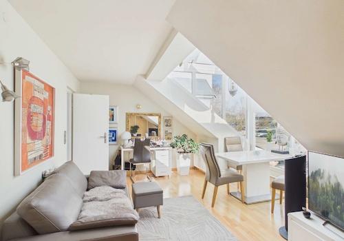 Architektenwohnung- Esszimmer