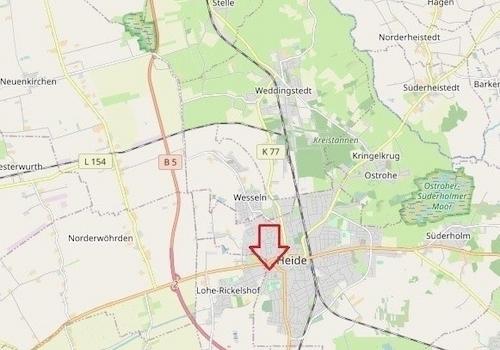 Kartenausschnitt