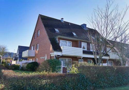 Blick vom Parkplatz/Nordseestraße