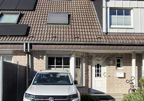 Straße Hausansicht