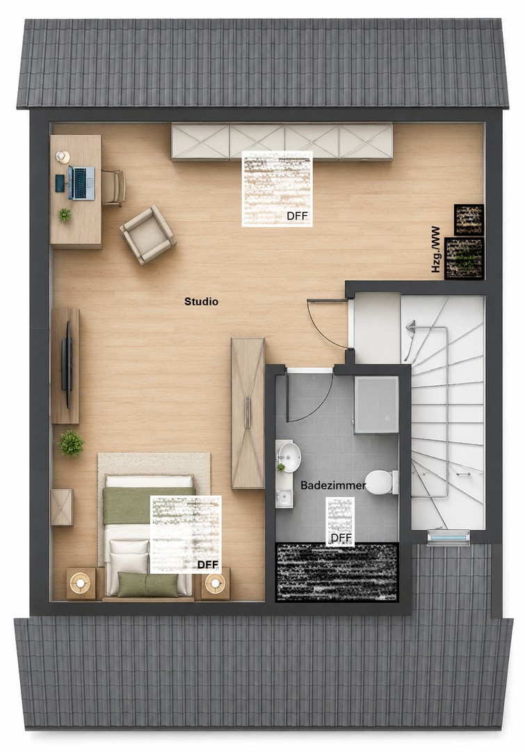 Grundriss DG