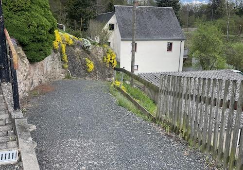 Privatweg zum Haus