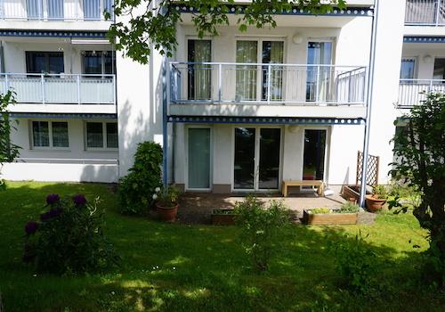 Blick auf die Wohnung