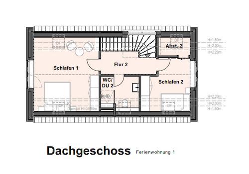 Grundriss DG WE1