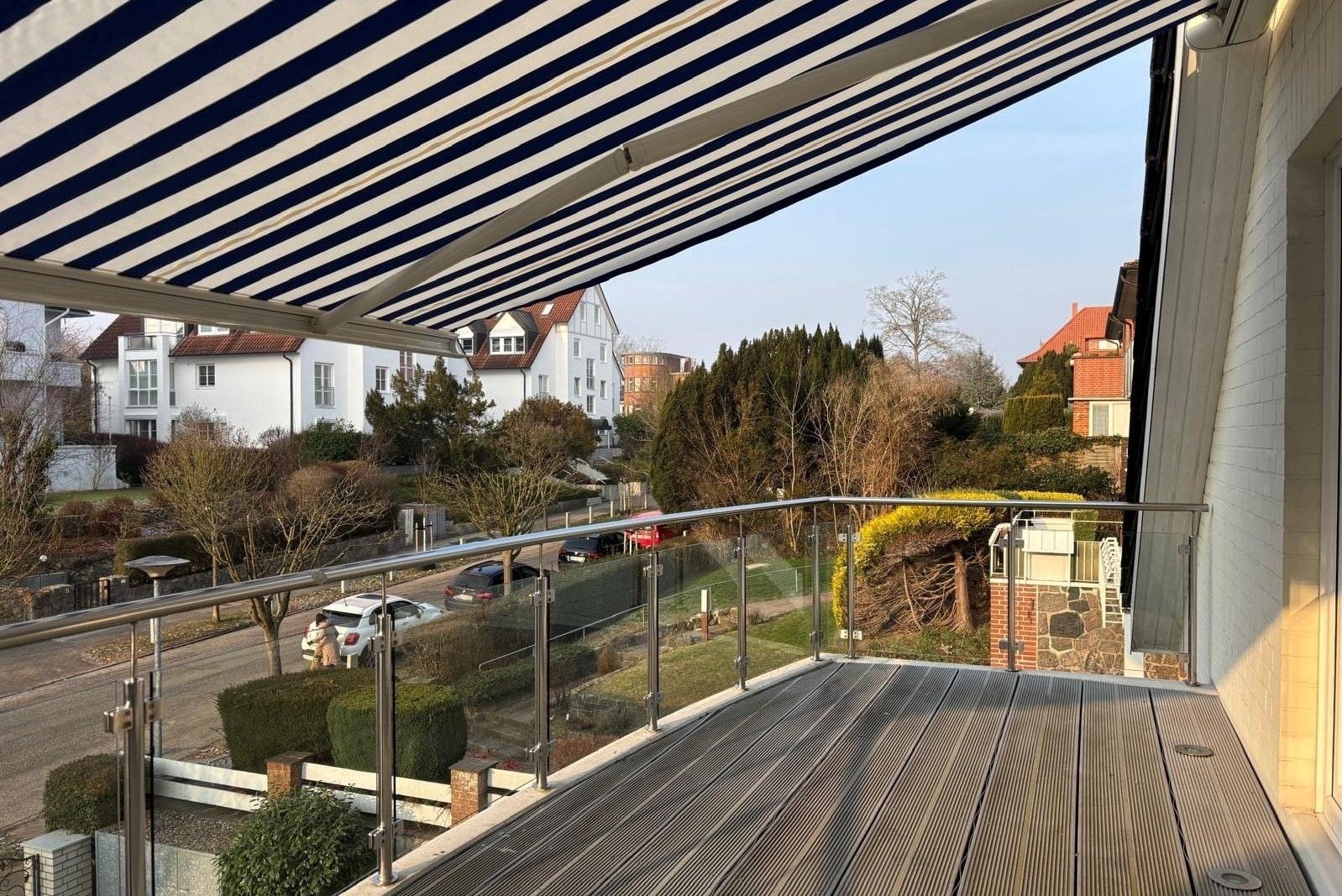 Bild vom Balkon