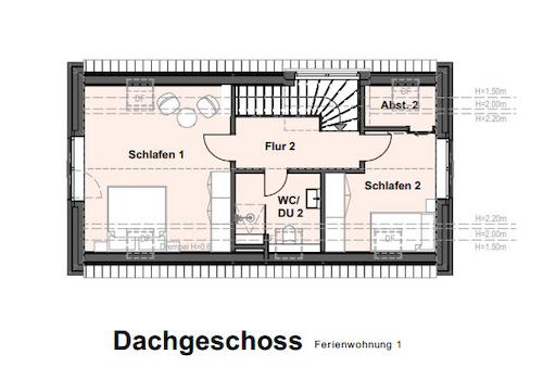 Grundriss DG WE1