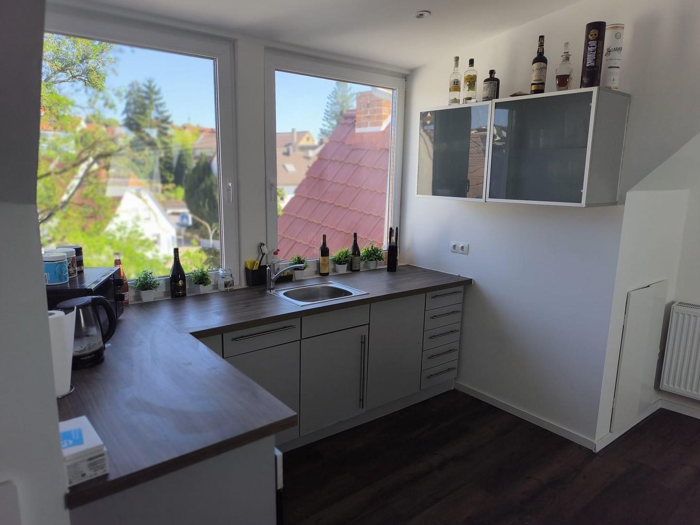 Küche mit Ausblick
