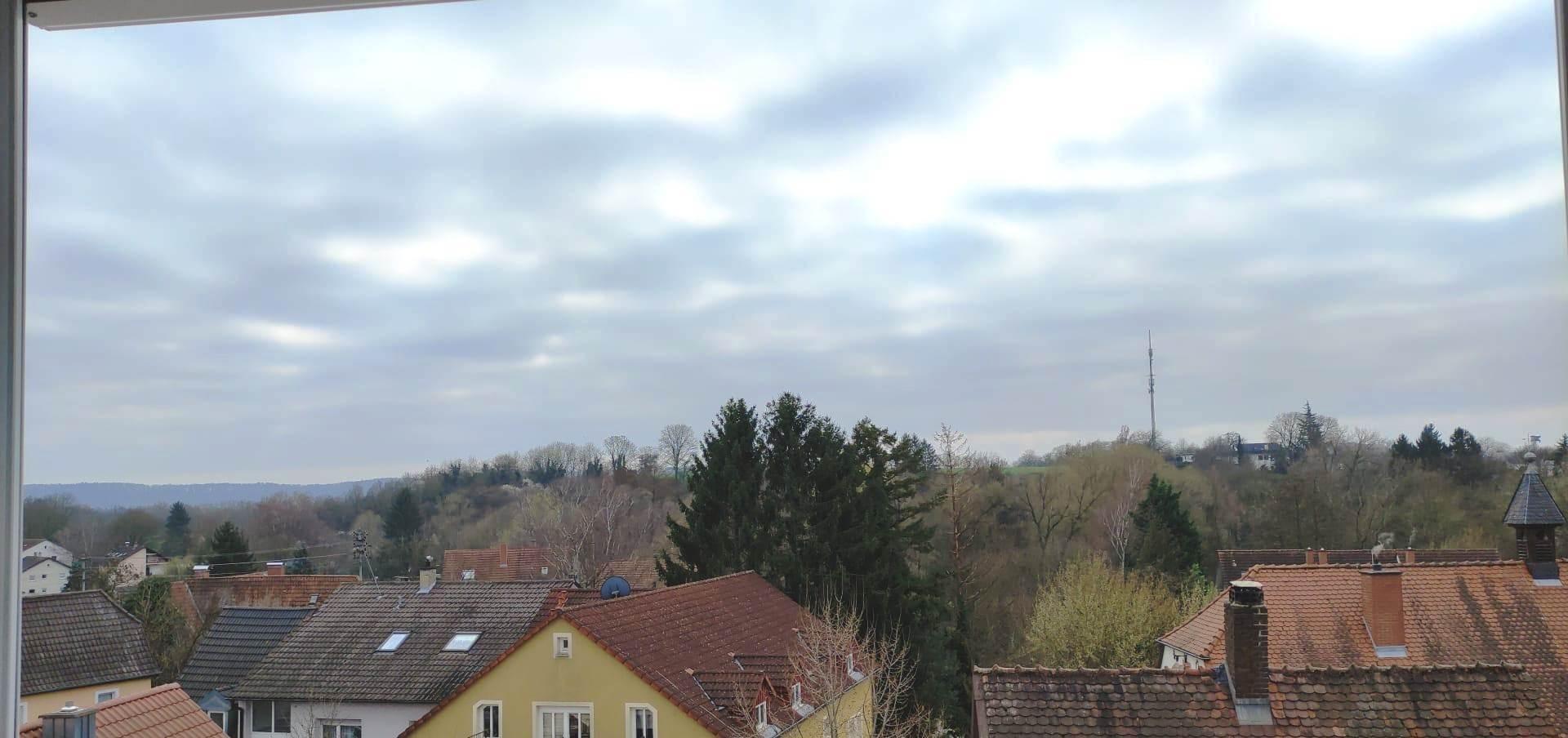 Aussicht vom Wohnzimmer