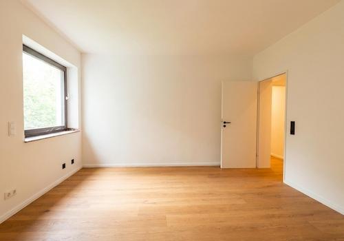 Schlafzimmer unmöbliert
