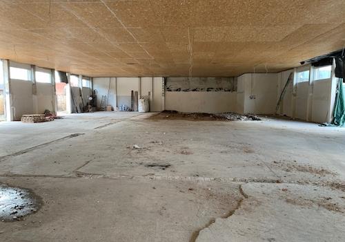 Innenansicht (im Ausbau)