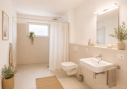 Badezimmer - virtuell eingerichtet