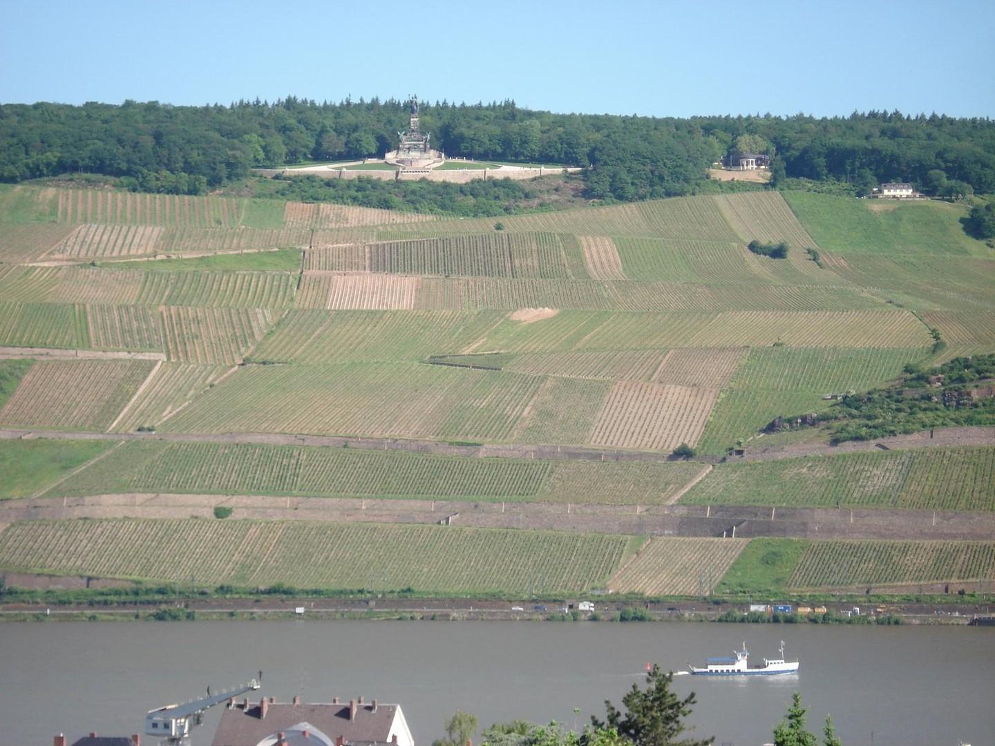 Blick Balkon zum N.-Denkmal