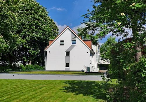 Blick aus dem Garten