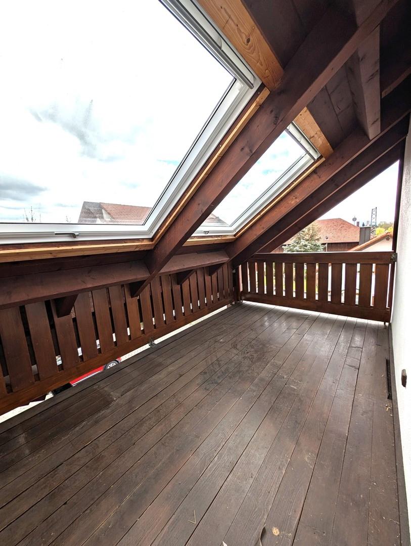 Überdachter Balkon Ist Zustand