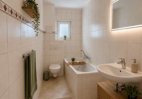Musterbadezimmer