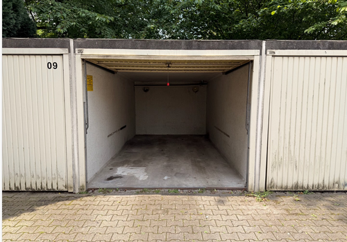 Garage Innenansicht