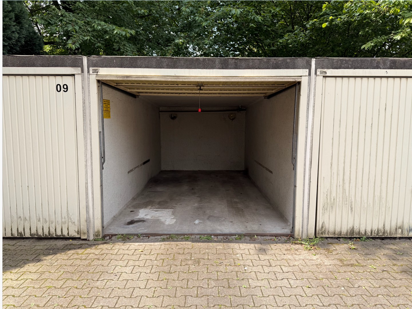 Garage Innenansicht