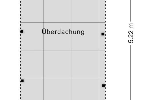 Grundriss-Carport