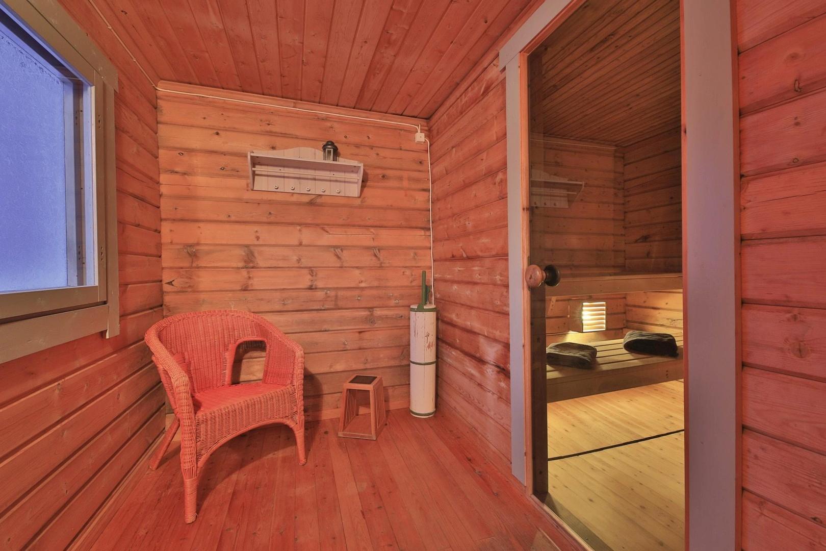 Vorraum Sauna