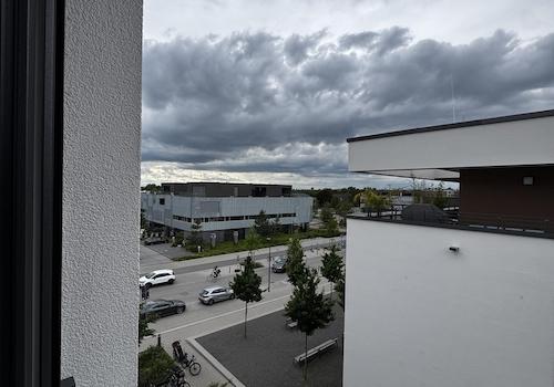Aussicht aus Schlafzimmer