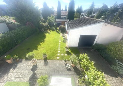 Blick in den Gartenj