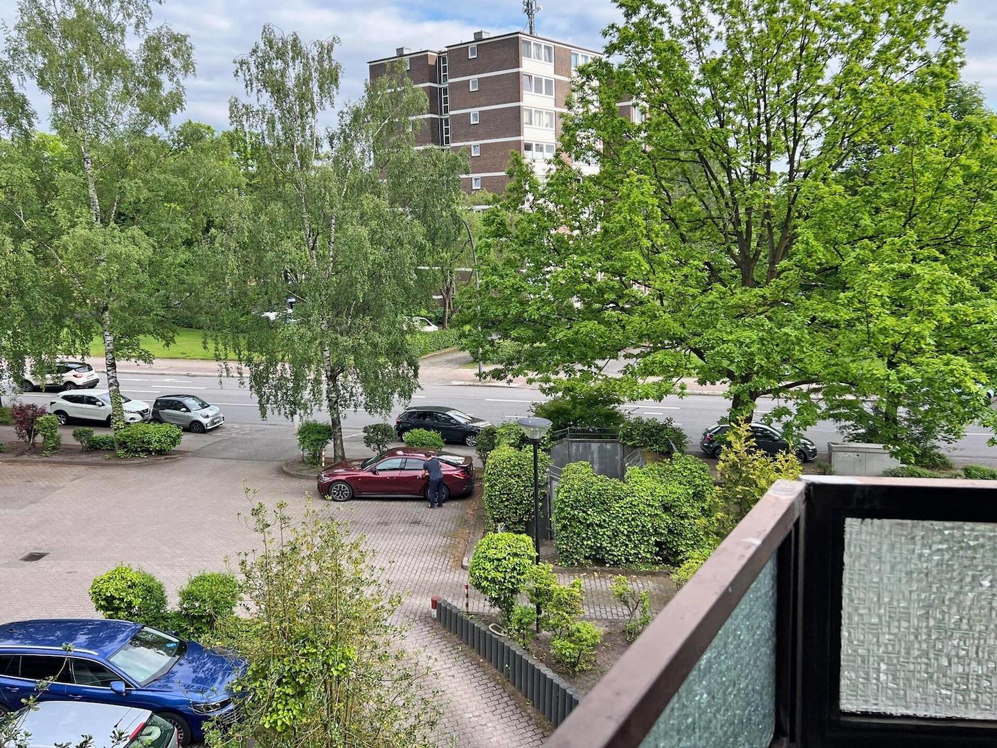 Blick vom Süd-Balkon 
