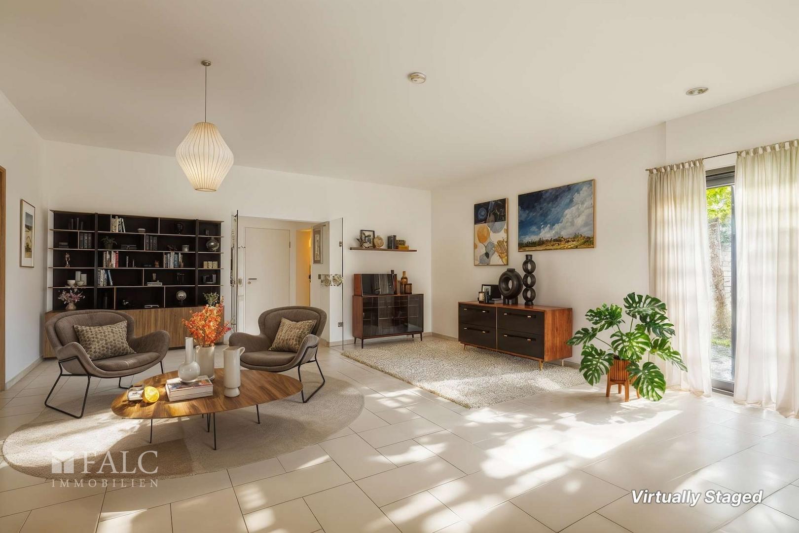 Wohnzimmer - Virtually Staged