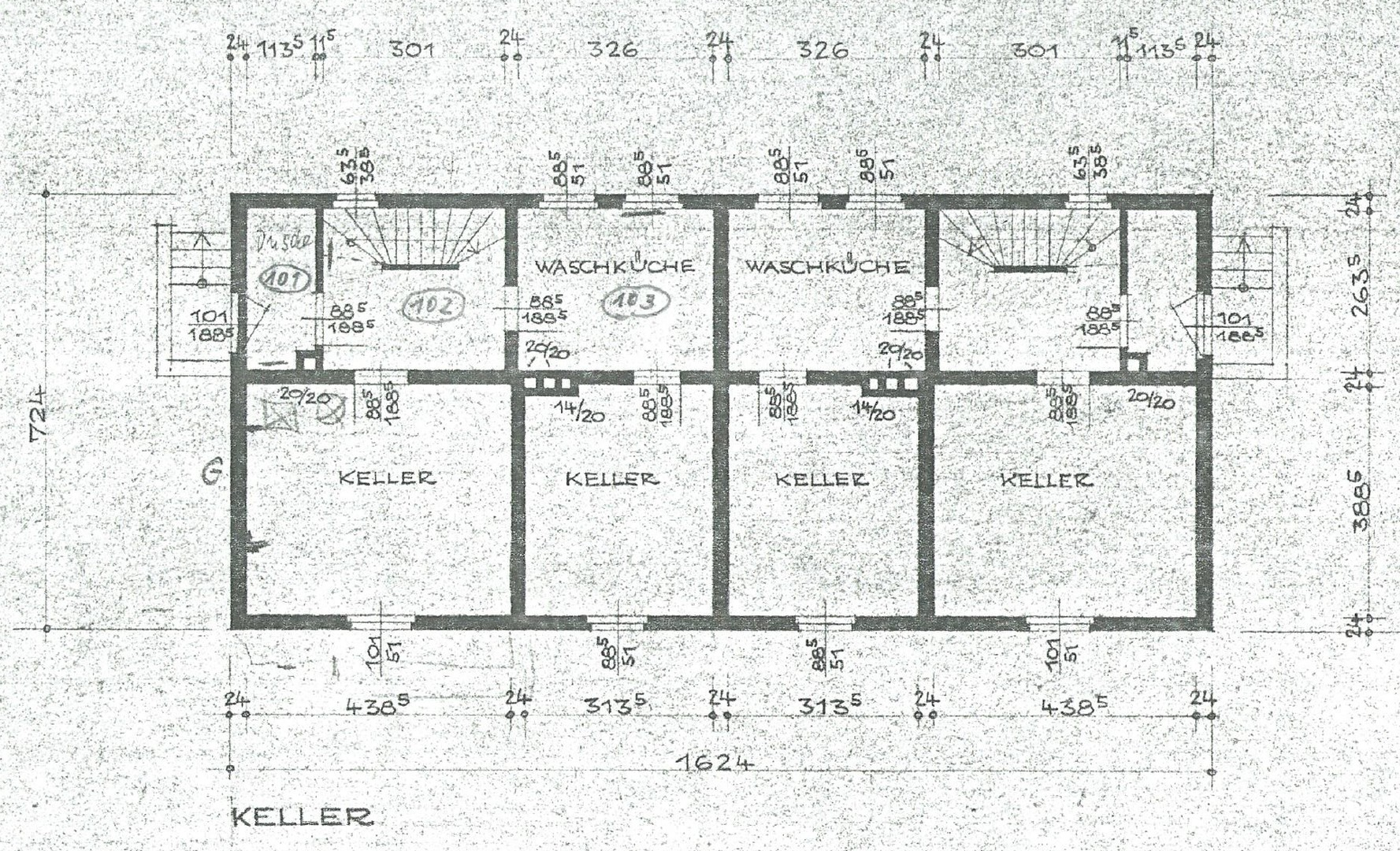Grundriss - Kellergeschoss
