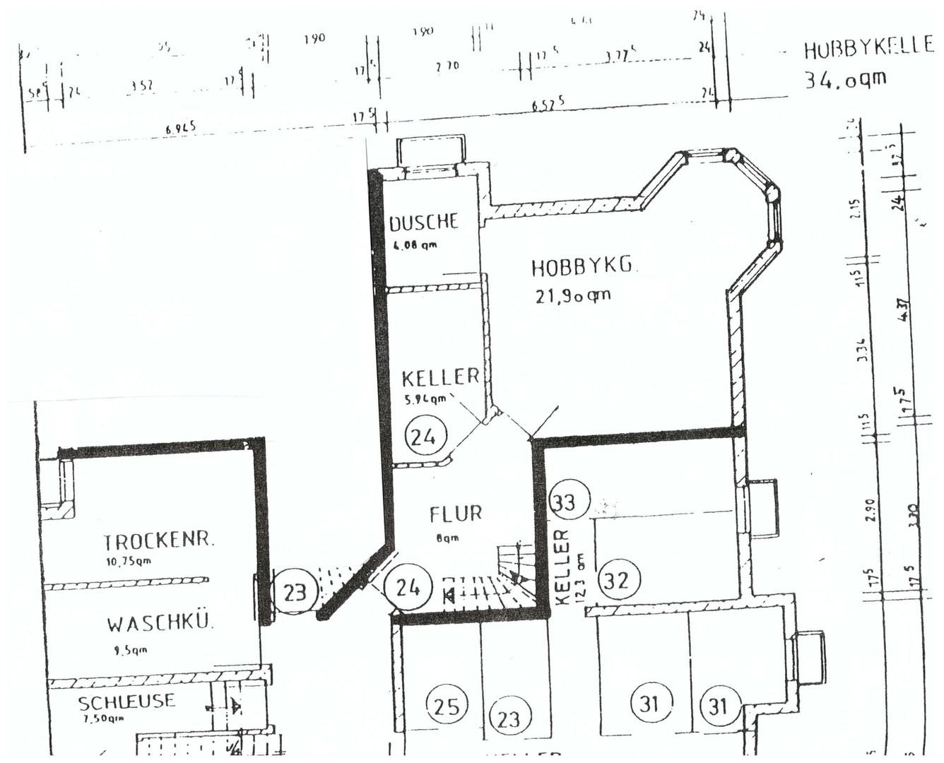Grundriss UG