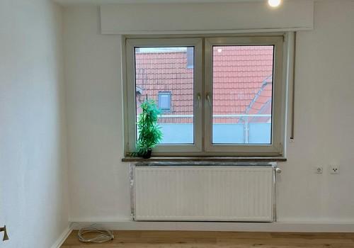 Blick Fenster Schlafzimmer