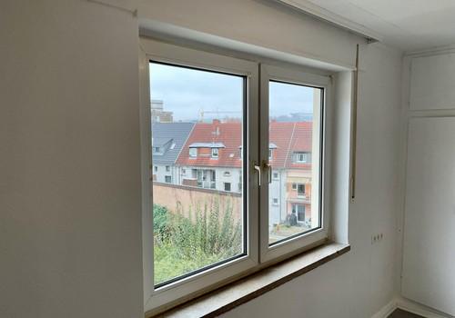Blick Fenster Wohnküche