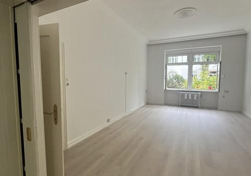 Wohnzimmer mit Schiebetür
