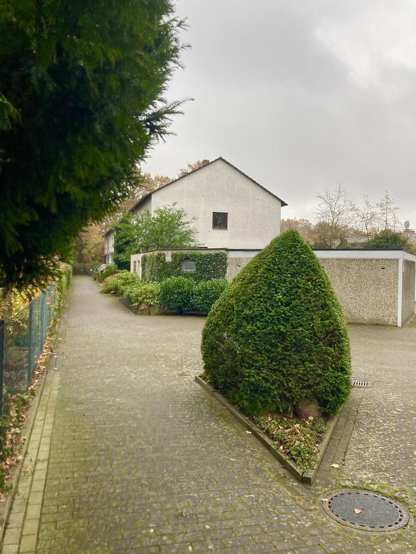 Blick von der Straße