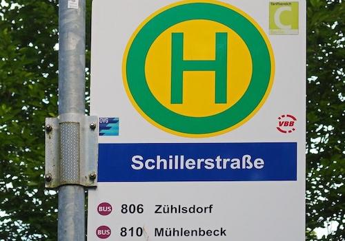 Haltestelle Brandenburgbus