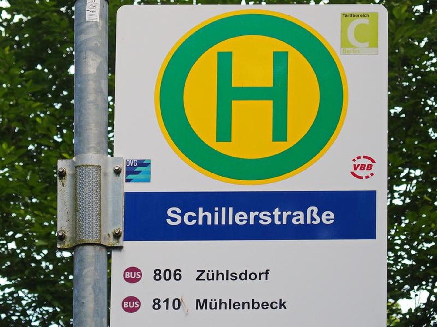 Haltestelle Brandenburgbus
