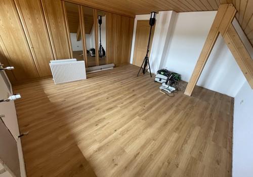 Schlafzimmer mit Einbauschrank