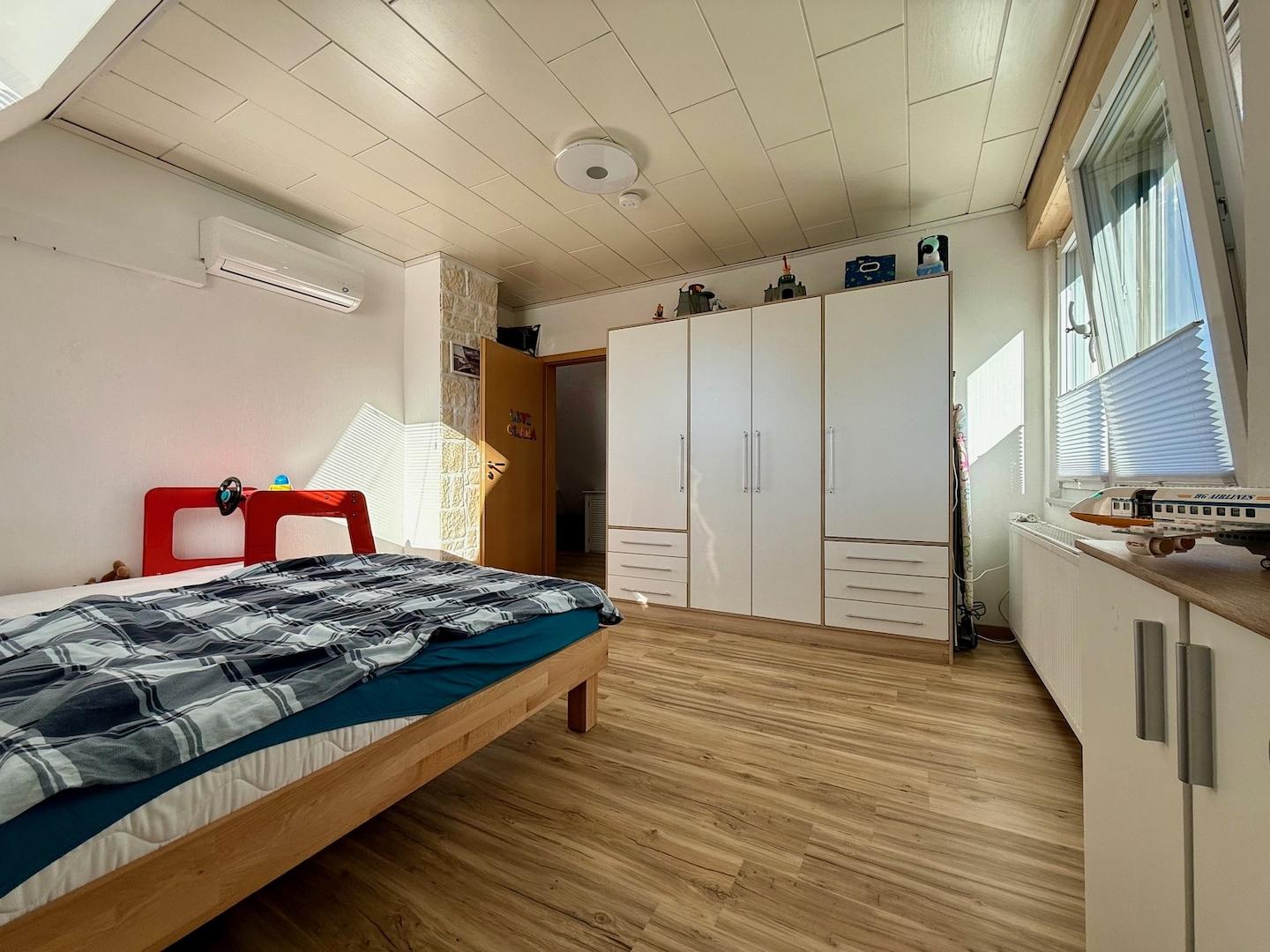 Dachgeschoss: Kinderzimmer