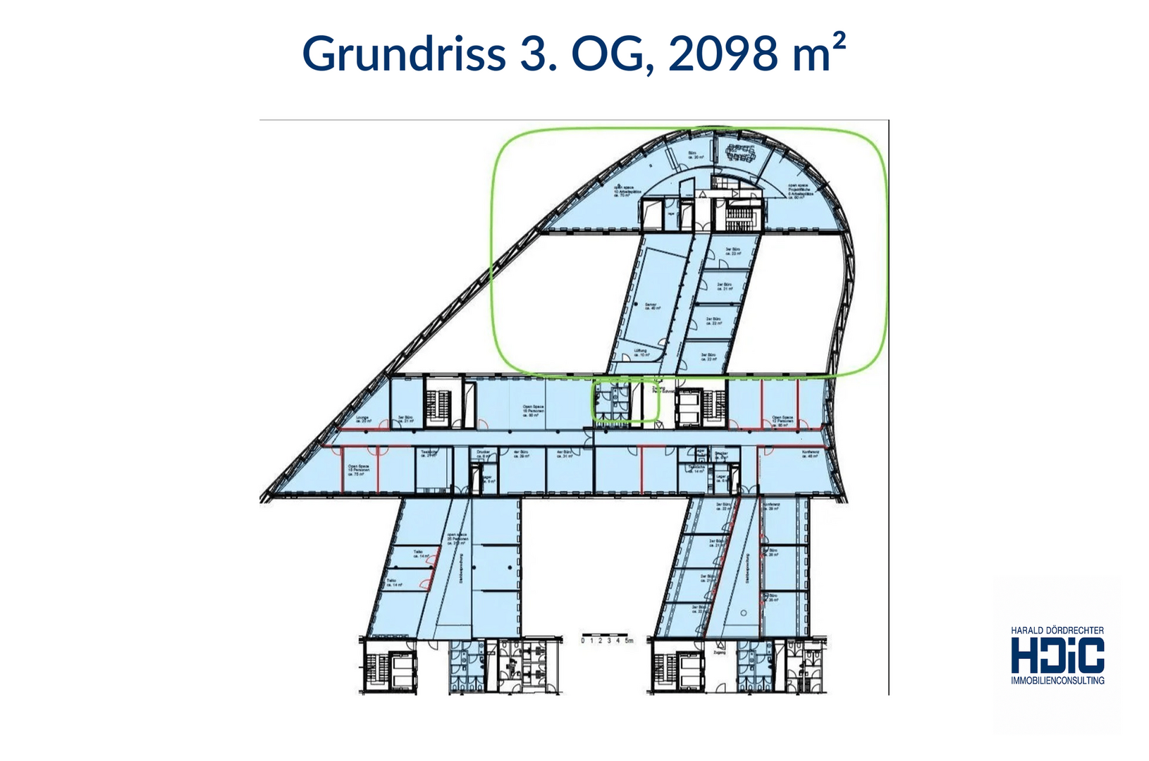 Grundriss 3. OG, 2098 m_