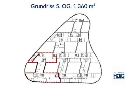 Grundriss 5. OG, 1.360 m_