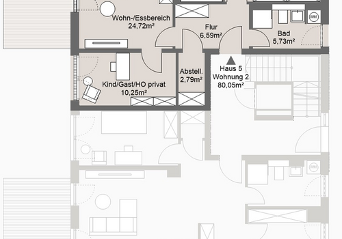 Wohnung 2 im EG