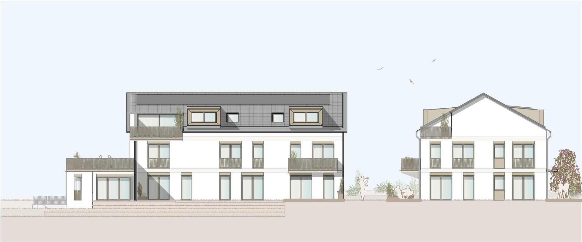 Ansicht Süd/Ost Haus 5a