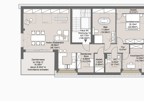 Grundriss Whg. 12