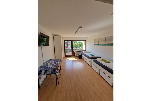 Zimmer wie vermietet Betten