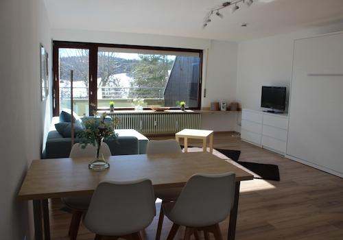 Blick Richtung Fenster