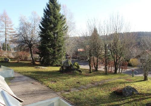 vom Balkon Blick links